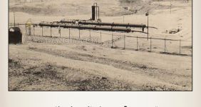 تصویری قدیمی از تاسیسات نفتی